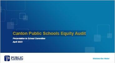 CPS Equity Audit Presentation to SC