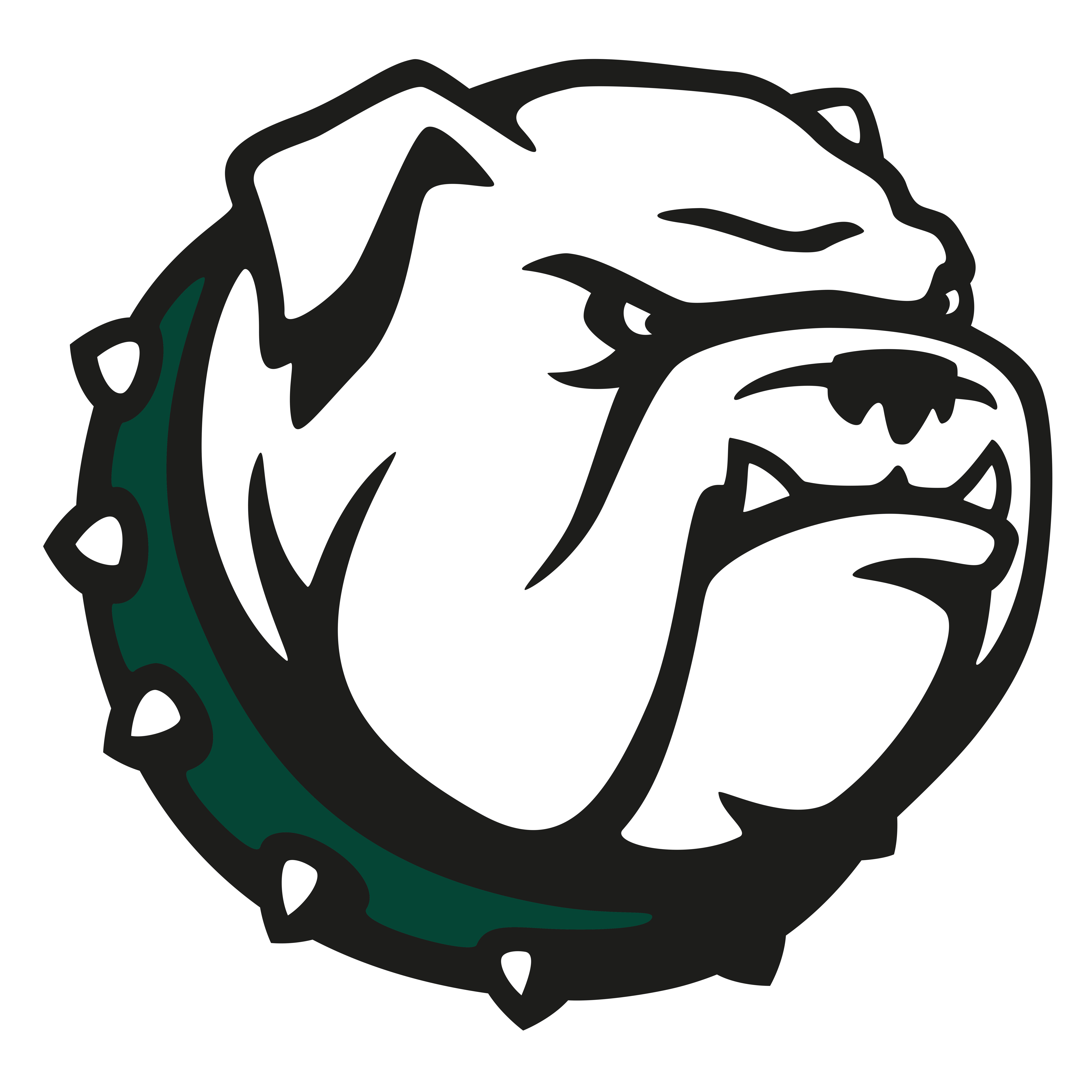 Bulldog Mascot for the Athletics Department
