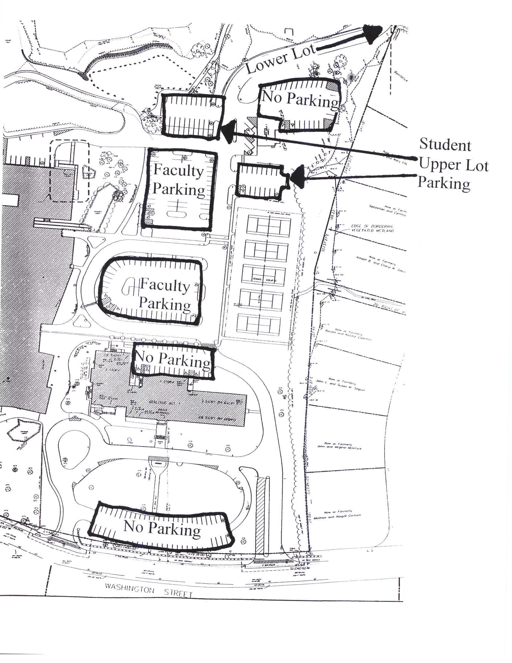 CHS Parking Map