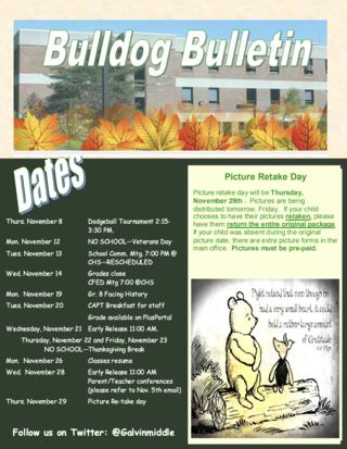 Bulldog Bulletin November