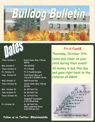 Bulldog Bulletin October