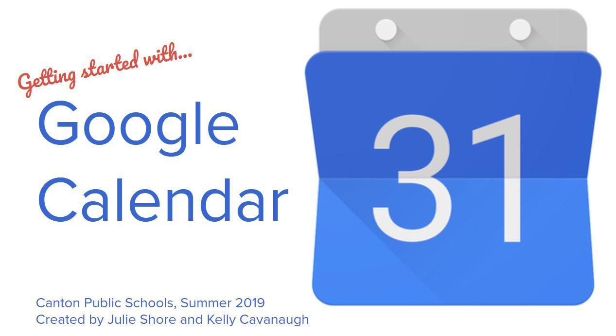 Getting Started with Google Calendar image